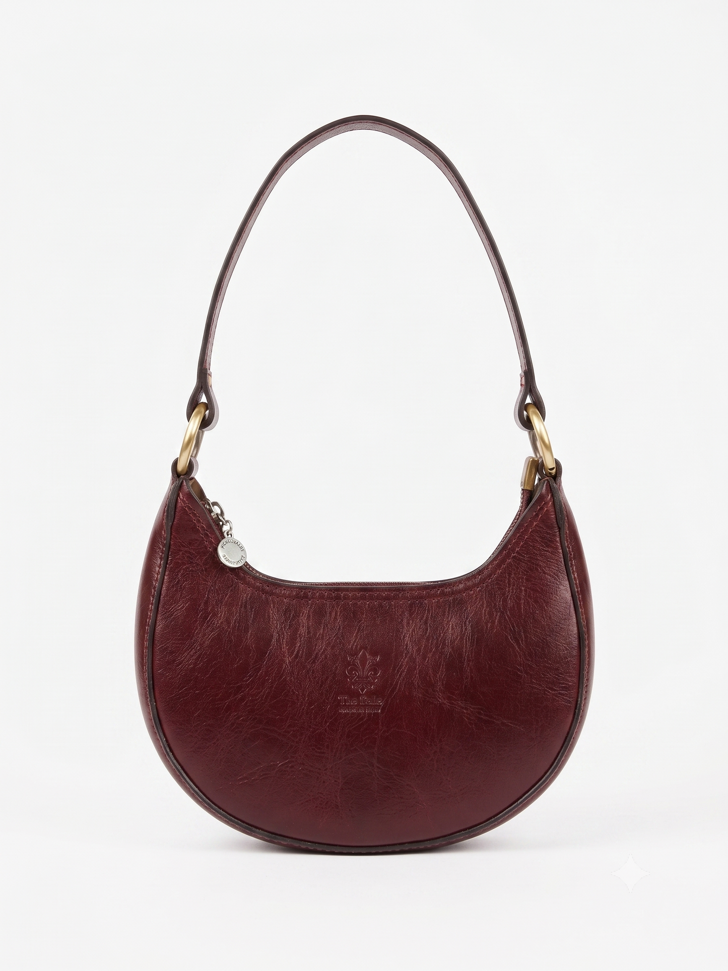 The Chianti — Leather Crescent Bag